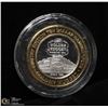 Image 1 : LTD EDITION GAMING TOKEN .999 FINE SILVER,