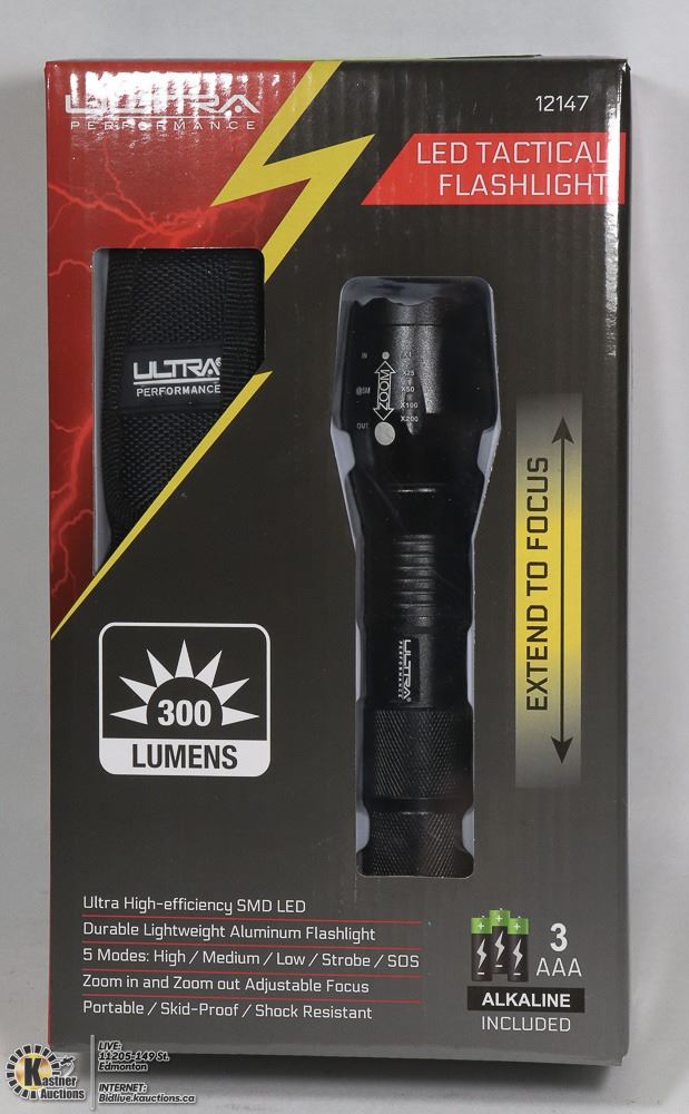 Ultra Performance Led NEW ULTRA PERFORMANCE LED TACTICAL FLASHLIGHT