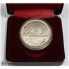 Image 1 : 1936 CANADIAN SILVER DOLLAR COIN -