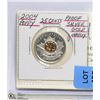 Image 1 : 2004 POPPY PROOF SILVER GOLD OVERLAY