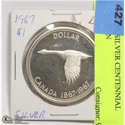 1867-1967 SILVER CENTENNIAL CANADIAN