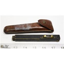 1930'S LIETZ BRASS LEVEL HEIGHT WITH CASE USA