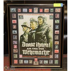 HISTORICAL 1940 - 41 NAZI GERMANY STAMP COLLECTION