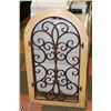 Image 1 : WROUGHT IRON WALL ART PIECE 24 X 42