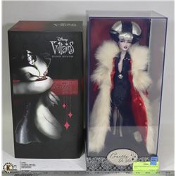 DISNEY DESIGNER CRUELLA DE VIL DOLL