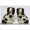 Image 1 : PAIR OF VINTAGE MANTLE SPANIELS 5" TALL