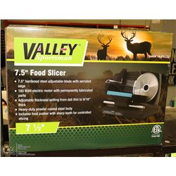 NEW VALLY SPORTSMAN 7.5" FOOD SLICER
