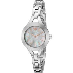 NEW ARMANI MOTHER-OF-PEARL DIAL WATCH MSRP $375