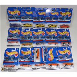 15 ASSORTED HOT WHEELS