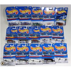 15 ASSORTED HOT WHEELS