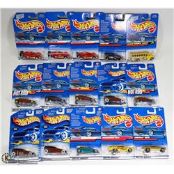 15 ASSORTED HOT WHEELS