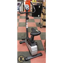 BLACK STATIONARY BIKE , ADJUSTABLE HEIGHT