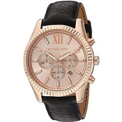 NEW MICHAEL KORS 45MM ROSE GOLD LEXINGTON MSRP$339