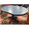 Image 1 : WOODEN KITCHEN / DINING TABLE - 40" ROUND