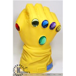 THANOS INFINITY GAUNTLET MONEY BANK  12" TALL