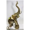 Image 1 : BRASS CIRCUS ELEPHANT 19 TALL X 12 W