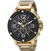 Image 1 : NEW ARMANI EXCHANGE BLACK DIAL GOLD-TONE MSRP $339