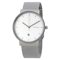 NEW SKAGEN OF DENMARK MESH ST. STEEL WATCH MSRP225