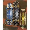 Image 1 : 3 SKATEBOARDS: AIRWALK, RAGE & VISION STREET WEAR
