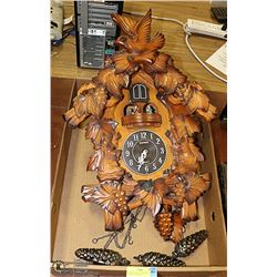 KAIZER CUCKO CLOCK QUARTZ BATTERY OPERATED