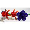 Image 2 : GLASS FLOWERS 20" LONG