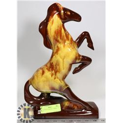 BLUE MOUNTAIN POTTERY HARVEST ORANGE HORSE