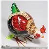 Image 1 : BOUNCING ART GLASS CHICKEN