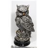 Image 1 : CERAMIC OWL STATUE 12" TALL