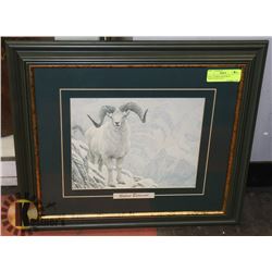 20 X 17 ROBERT BATEMAN "MOUNTAIN SHEEP"