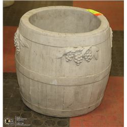 CONCRETE  PLANTER 11" TALL