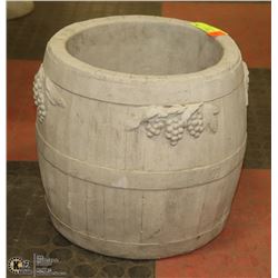 CONCRETE  PLANTER 11" TALL