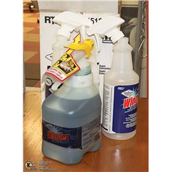 2 CASES OF COMMERCIAL WINDEX WITH APPLICATOR