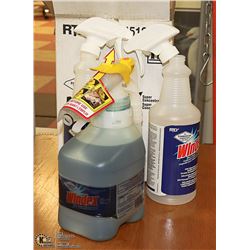 2 CASES OF COMMERCIAL WINDEX WITH APPLICATOR