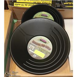 10" AND 14" GOLD PANS FOR GOLD RECOVERY