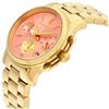 Image 3 : NEW MICHAEL KORS TRIPLE CHRONO PINK DIAL MSRP $399