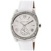 Image 1 : NEW MICHAEL KORS WHITE DIAL LEATHER BAND MSRP $340