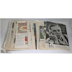 LOT OF 1920'S UP DISPLAY ADS CARS ETC