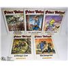 Image 1 : 5  PRINCE VALIANT COMIC GRAPHIC NOVELS