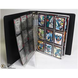 COMPLETE ALBUM OF SUPERMAN CARDS.