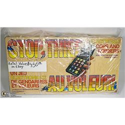 1979 STOP THIEF ELECTRONIC BOARD GAME COMPLETE