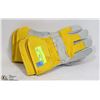 Image 1 : 3 PAIRS LINED WORK GLOVES