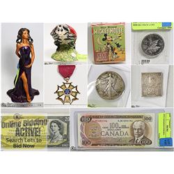 FEATURED COINS, CURRENCY, COLLECTIBLES