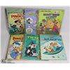 Image 1 : 6 1960'S DISNEY BOOKS COMICS JETSONS MICKEY