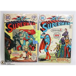 SUPERMAN #273 NM SUPERMAN #275 VF COMICS