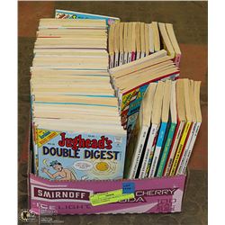 ABOUT 70 ARCHIE MOSTLY DOUBLE DIGEST COMICS