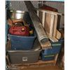 Image 1 : PALLET OF VARIOUS TOOLS, HARDWARE & MORE