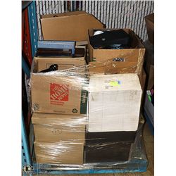 PALLET OF UNCLAIMED STORAGE