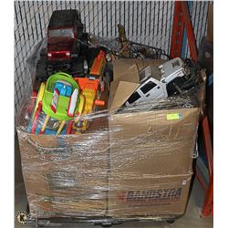 PALLET OF UNCLAIMED STORAGE