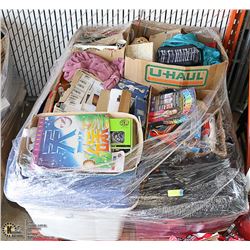 PALLET OF UNCLAIMED STORAGE