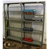 Image 1 : HEAVY DUTY METALWARE SHELVING